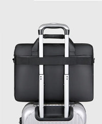 MONTRAVE Messenger Briefcase — PU Leather, 14" Laptop view 4