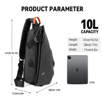 MONTRAVE Anti-Theft Sling Bag — Crossbody Chest Bag view 3