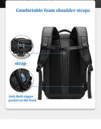 MONTRAVE Compression Travel Backpack — 17" Laptop, Extended Capacity view 5