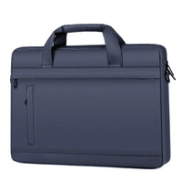 MONTRAVE Messenger Briefcase — PU Leather, 14" Laptop view 2