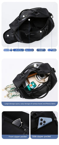MONTRAVE Sport Duffel — Waterproof Gym Bag view 4