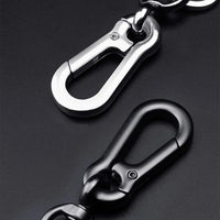 MONTRAVE Woven Leather Keychain view 7