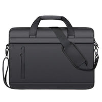 MONTRAVE Messenger Briefcase — PU Leather, 14" Laptop view 3