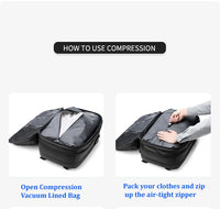 MONTRAVE Compression Travel Backpack — 17" Laptop, Extended Capacity view 3