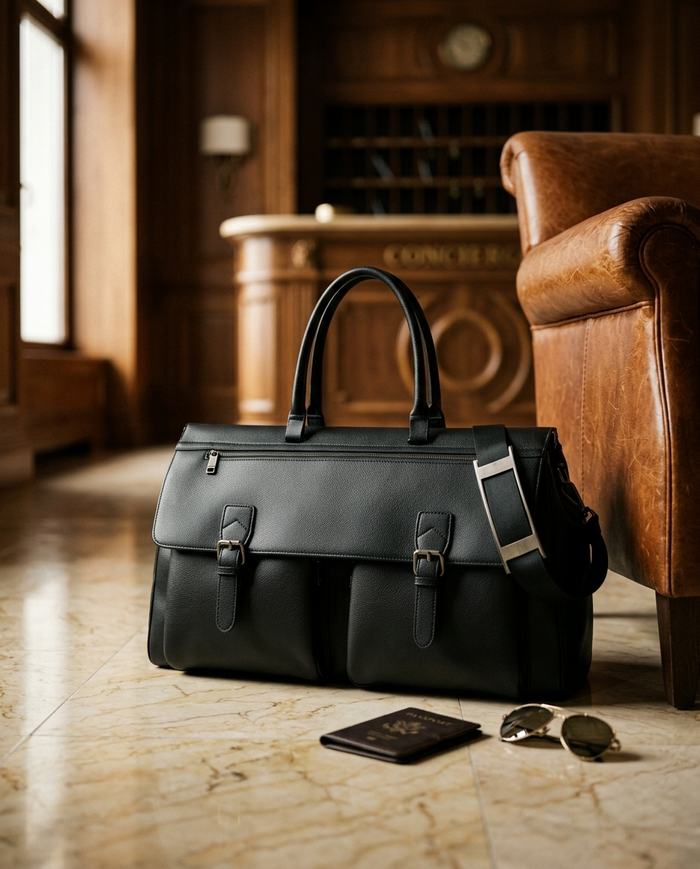 MONTRAVE Executive Weekender Duffel — 35L Business & Travel Bag